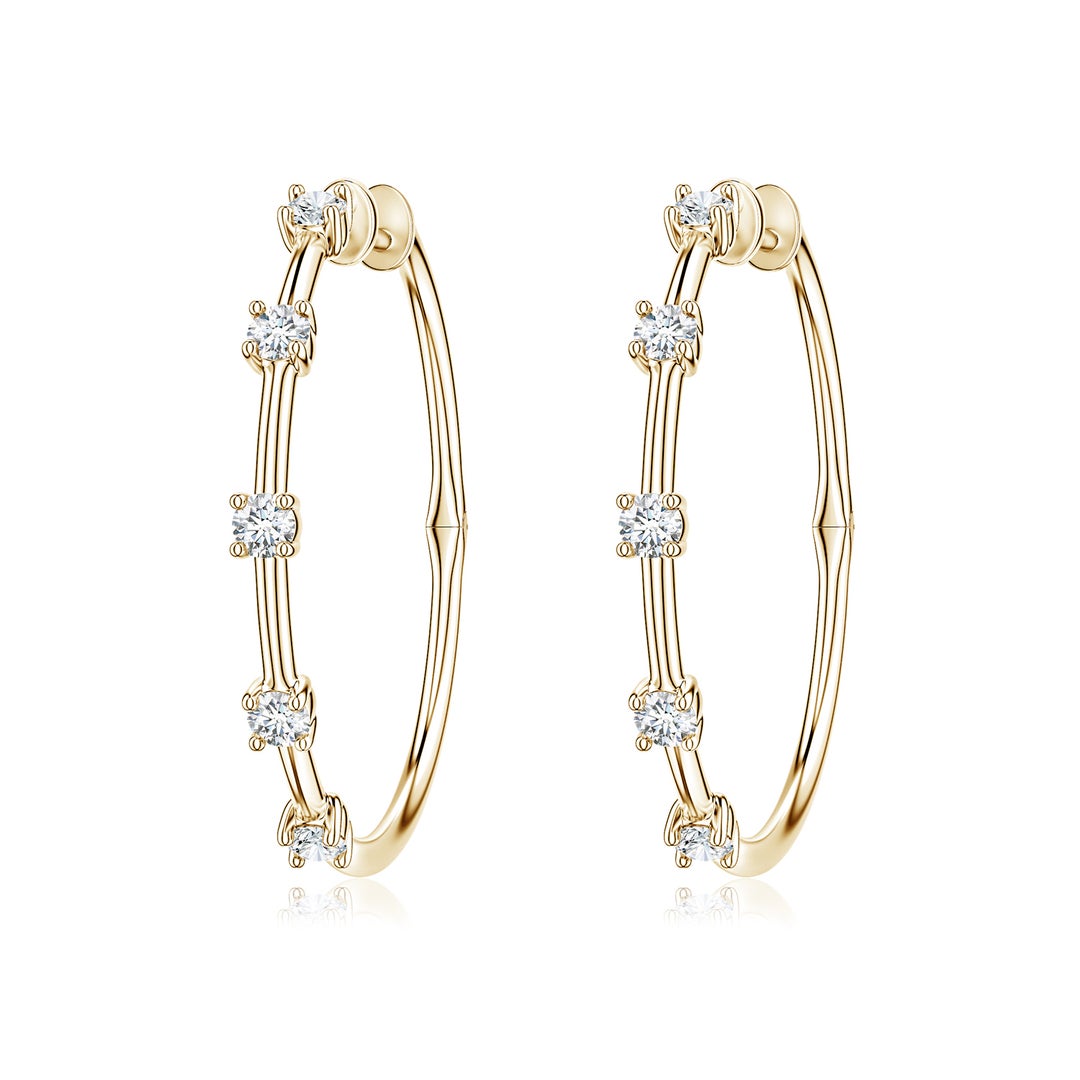 2.5mm FGVS LSE2367D-YG-FGVS-2.5 in Yellow Gold - side 3