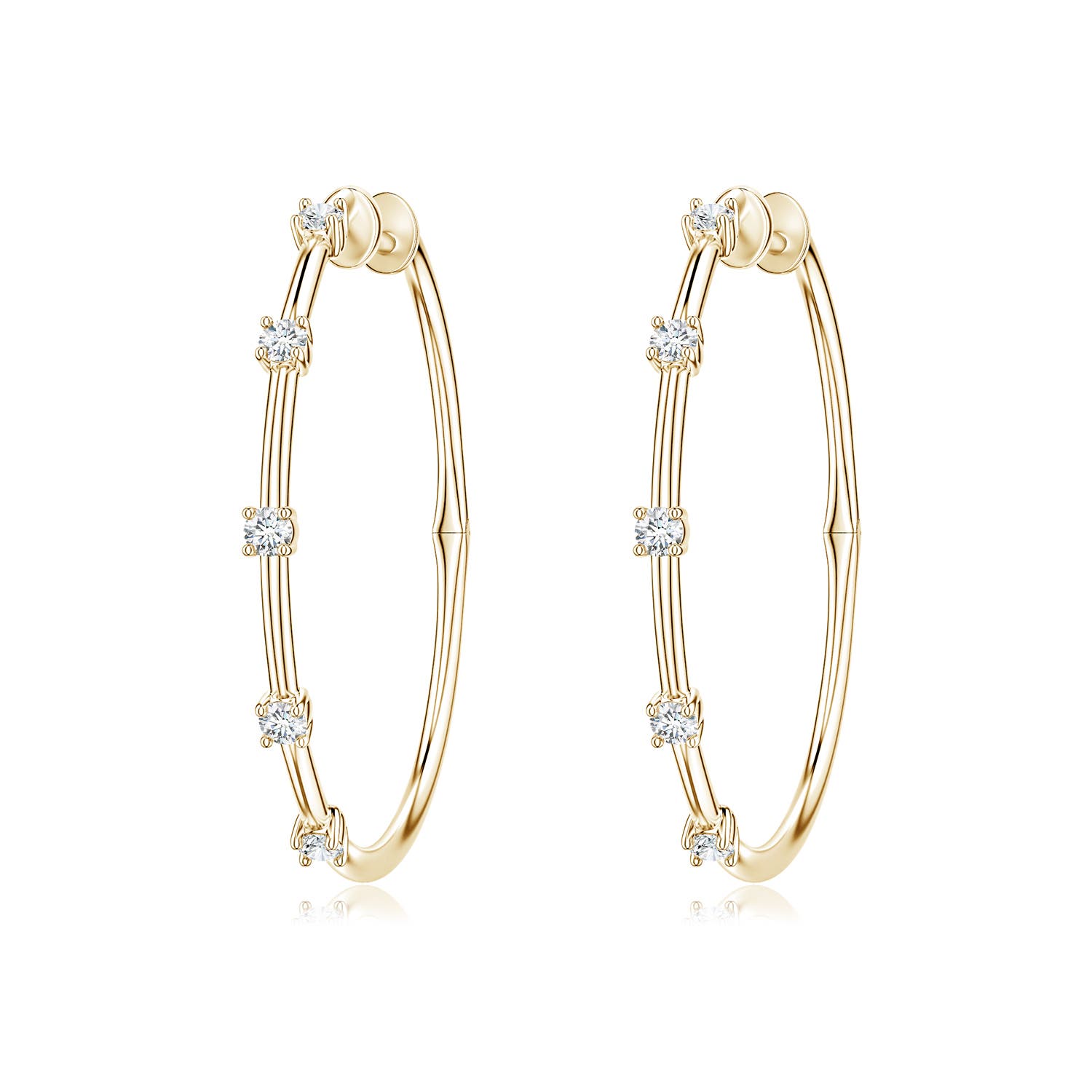 2mm FGVS LSE2367D-YG-FGVS-2 in Yellow Gold