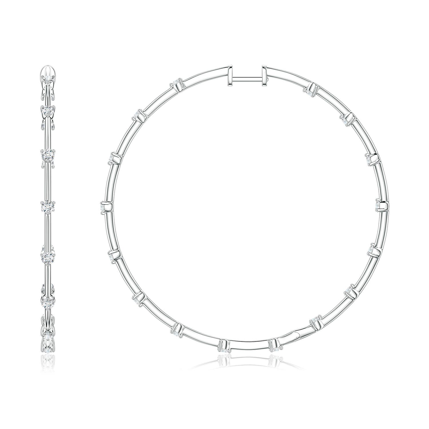 2mm FGVS LSE2369D-WG-FGVS-2 in White Gold