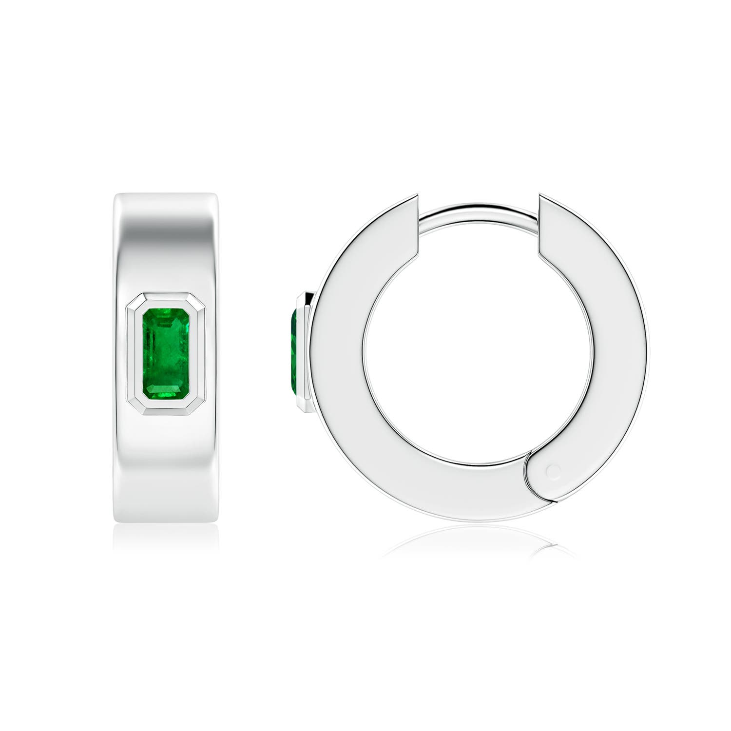 5x3mm Labgrown LSEM0102E-WG-Labgrown-5x3 in White Gold