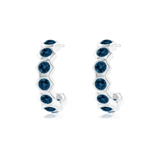 Round AAA London Blue Topaz