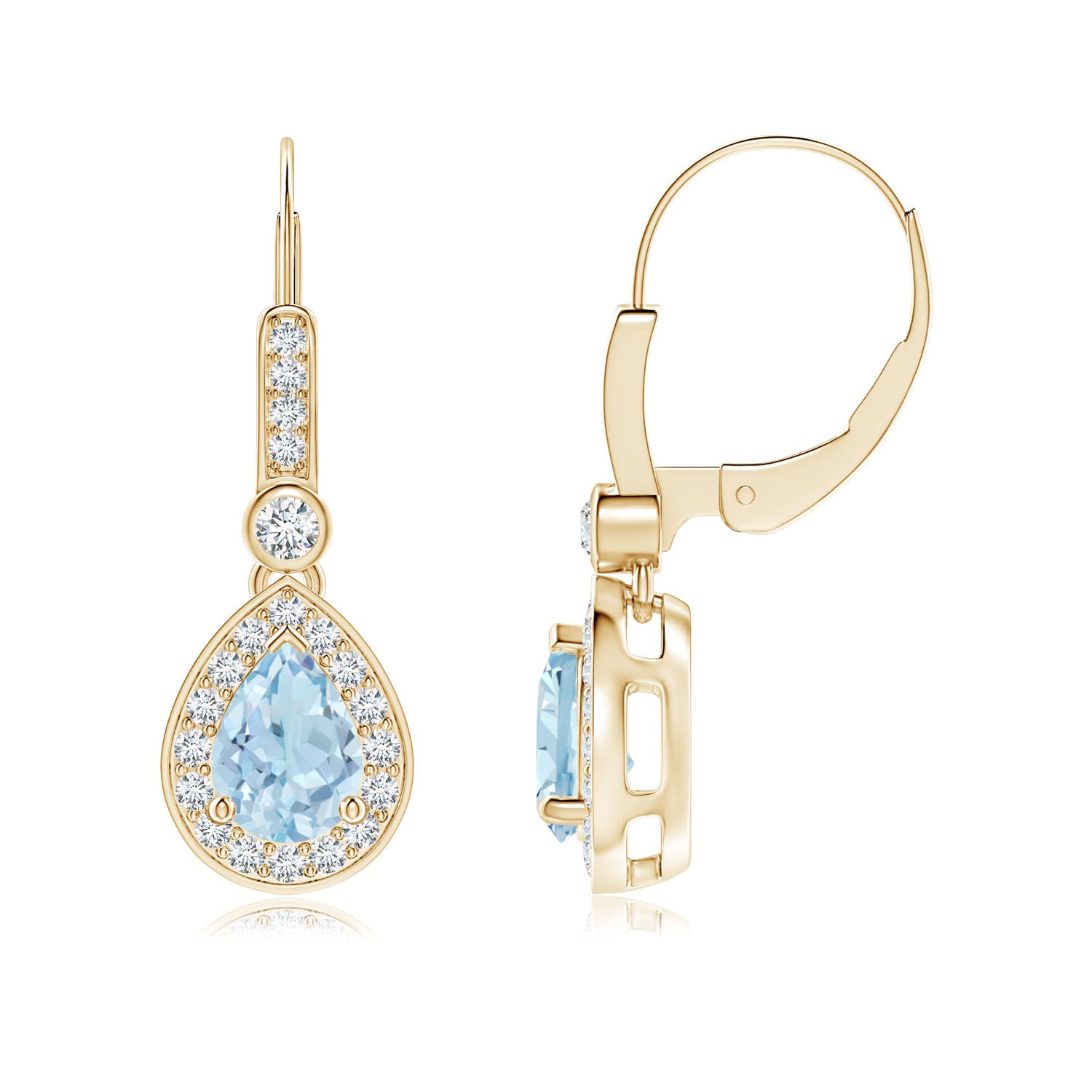 AA - Aquamarine / 1.56 CT / 14 KT Yellow Gold