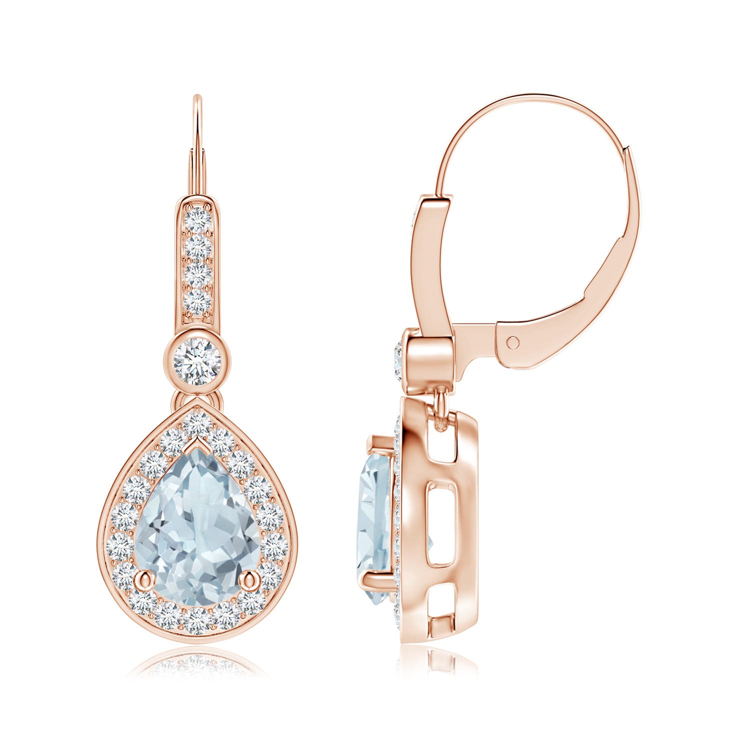 A - Aquamarine / 2.32 CT / 14 KT Rose Gold