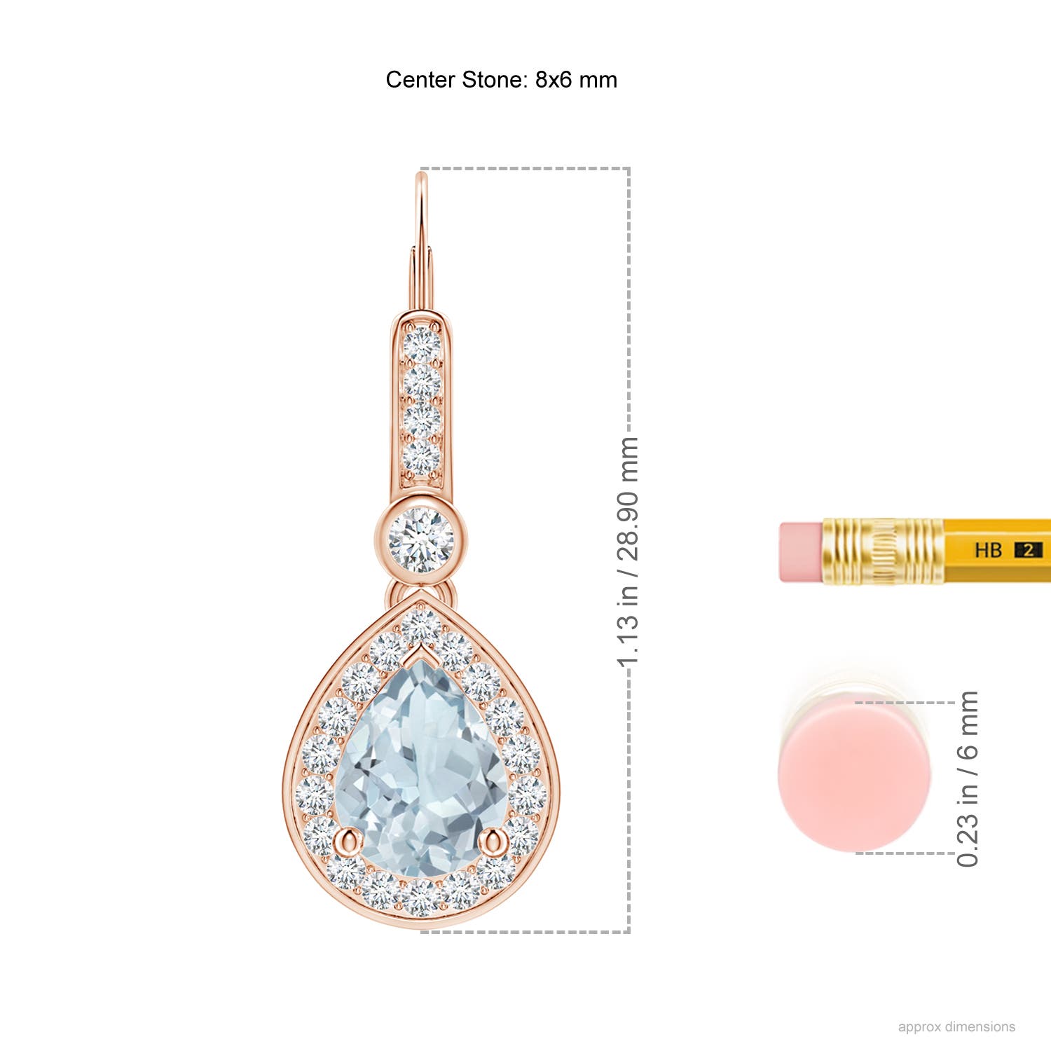 A - Aquamarine / 2.32 CT / 14 KT Rose Gold