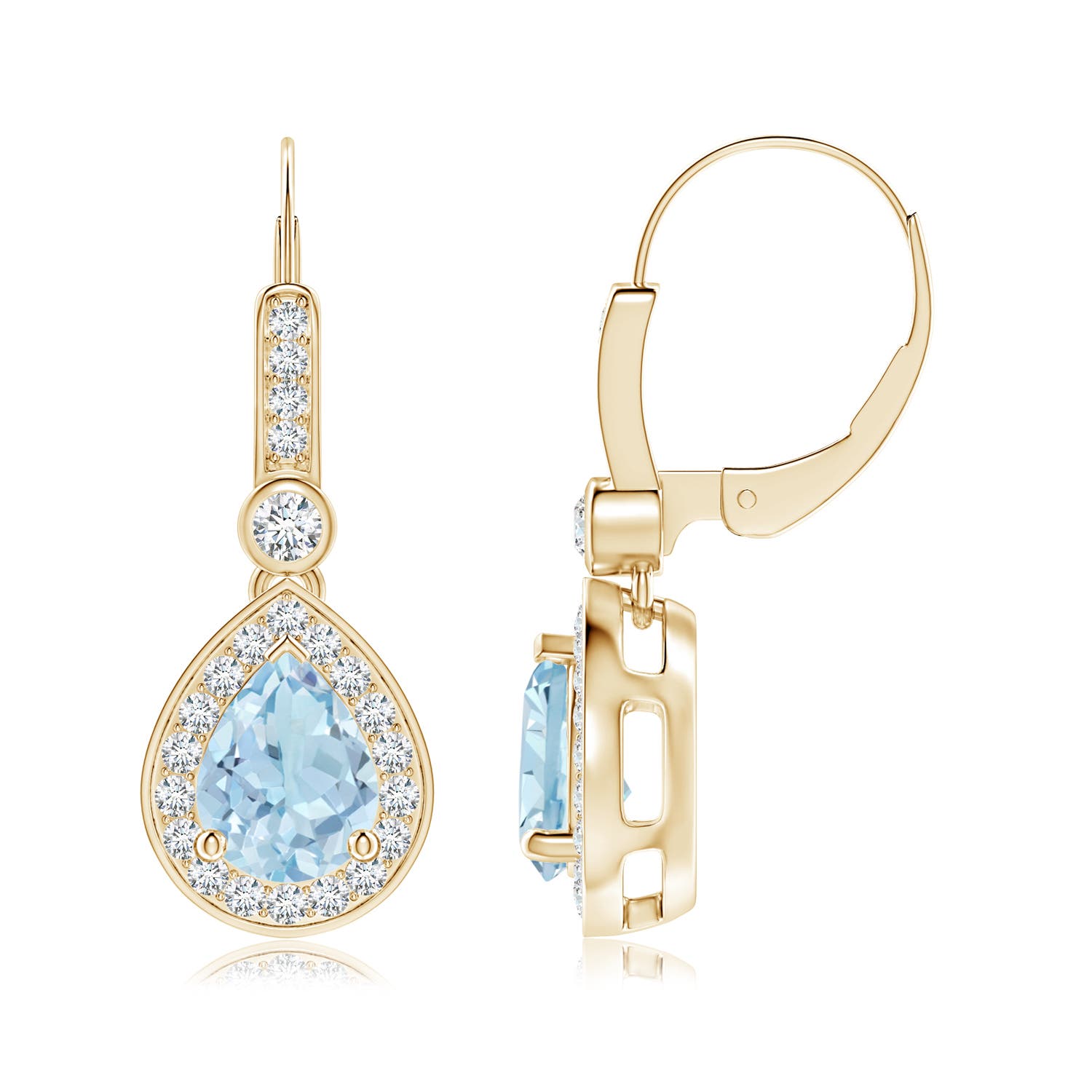 AA - Aquamarine / 2.32 CT / 14 KT Yellow Gold