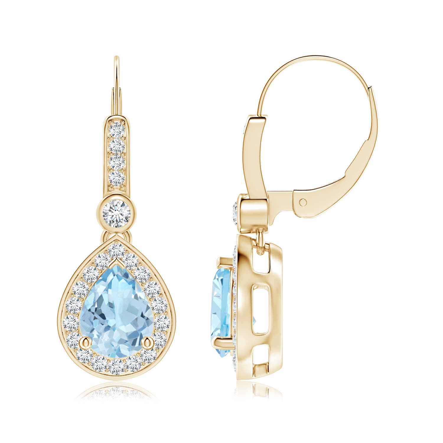 AAA - Aquamarine / 2.32 CT / 14 KT Yellow Gold