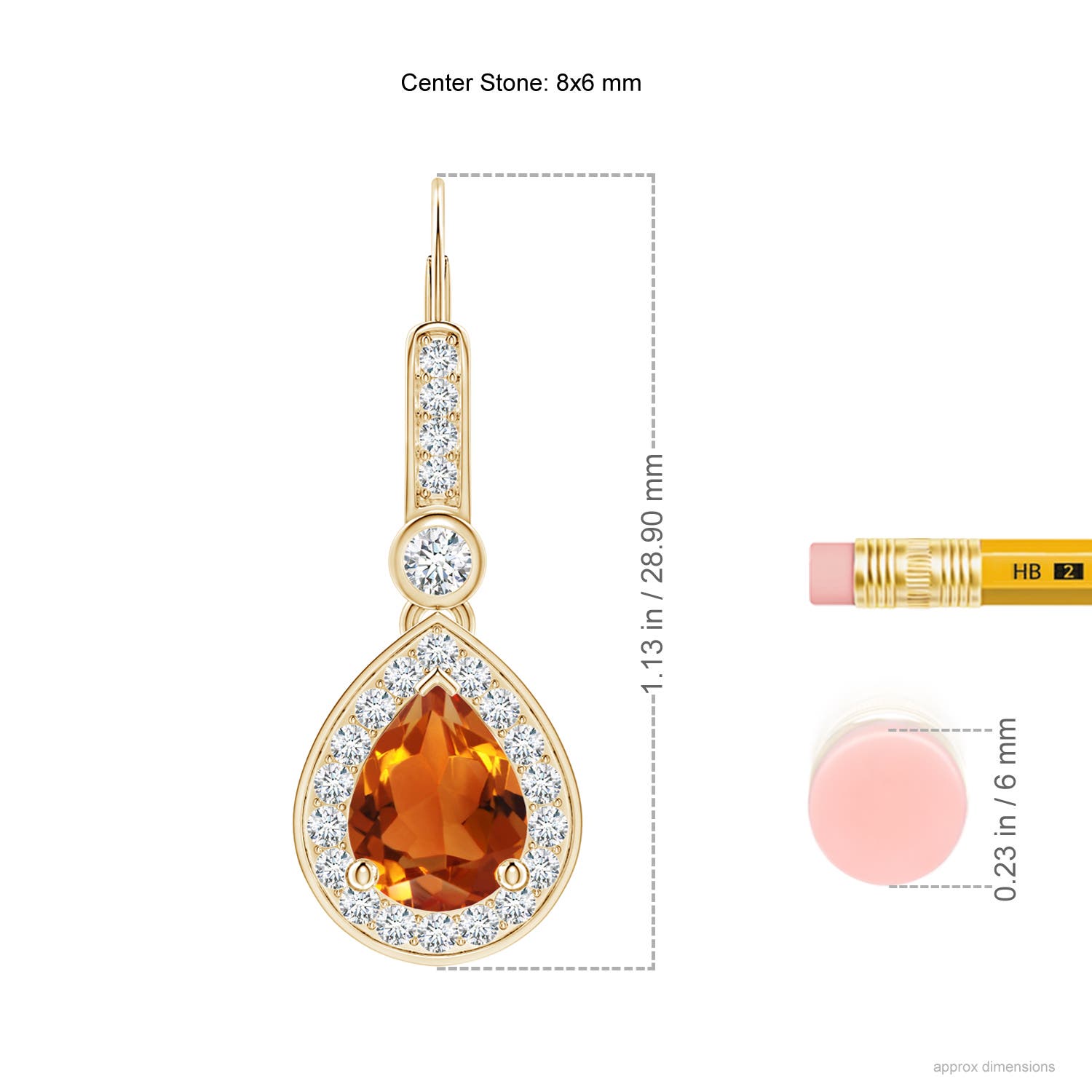 AAAA - Citrine / 2.62 CT / 14 KT Yellow Gold