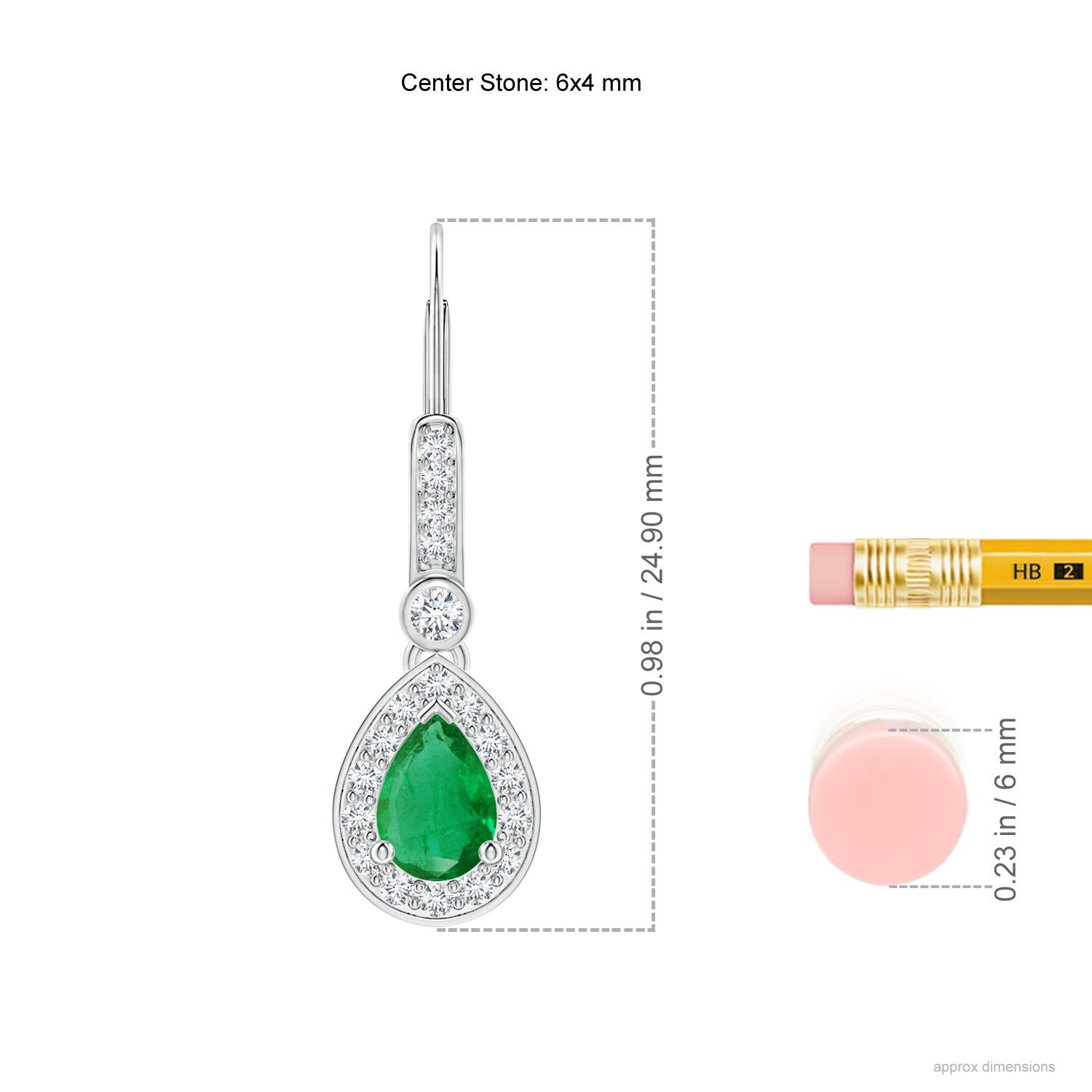 AA - Emerald / 1.02 CT / 14 KT White Gold