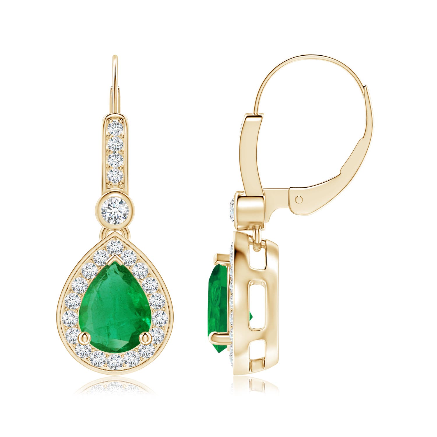 AA - Emerald / 2.52 CT / 14 KT Yellow Gold