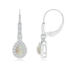 Halo Opal Halo Earrings
