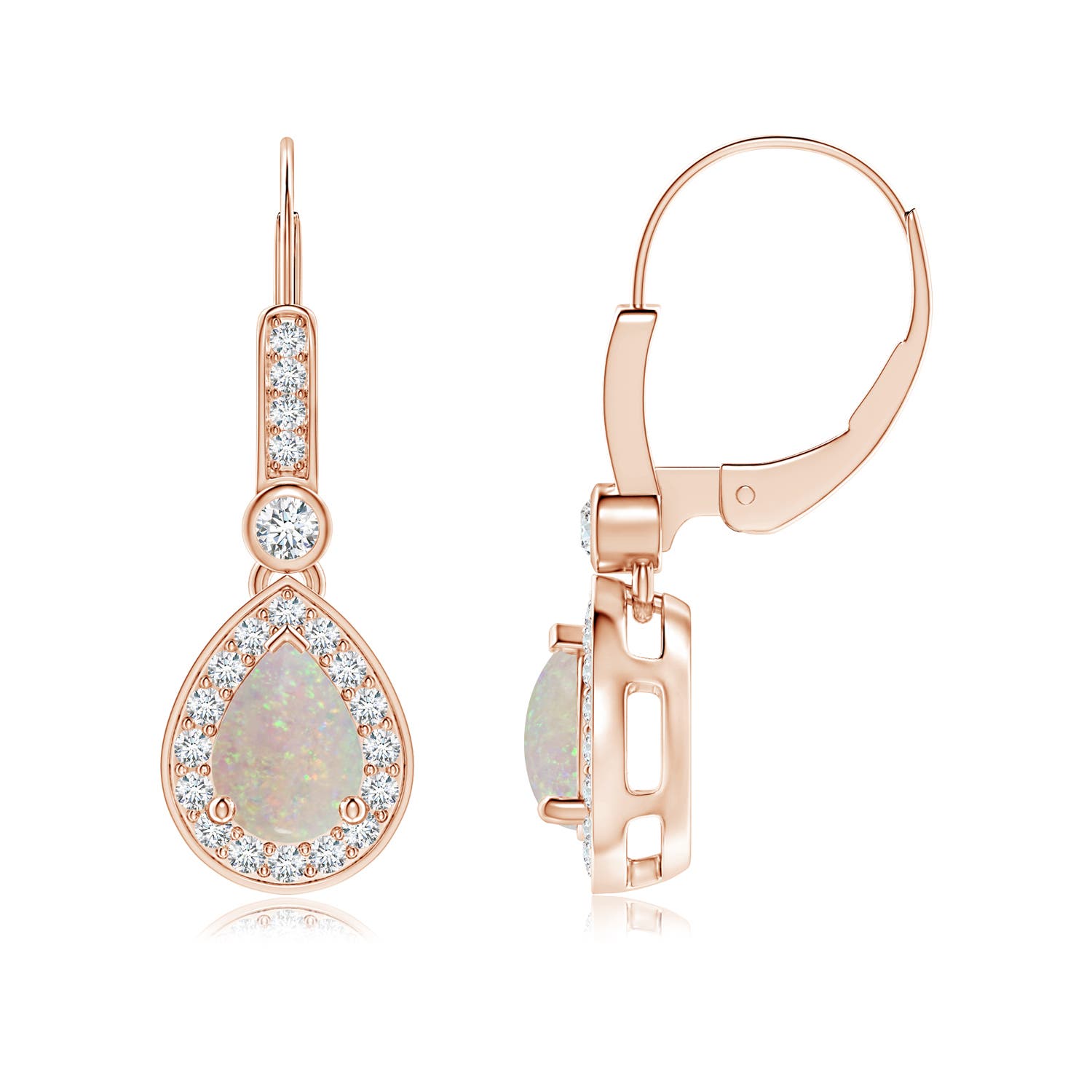 AA - Opal / 1.3 CT / 14 KT Rose Gold