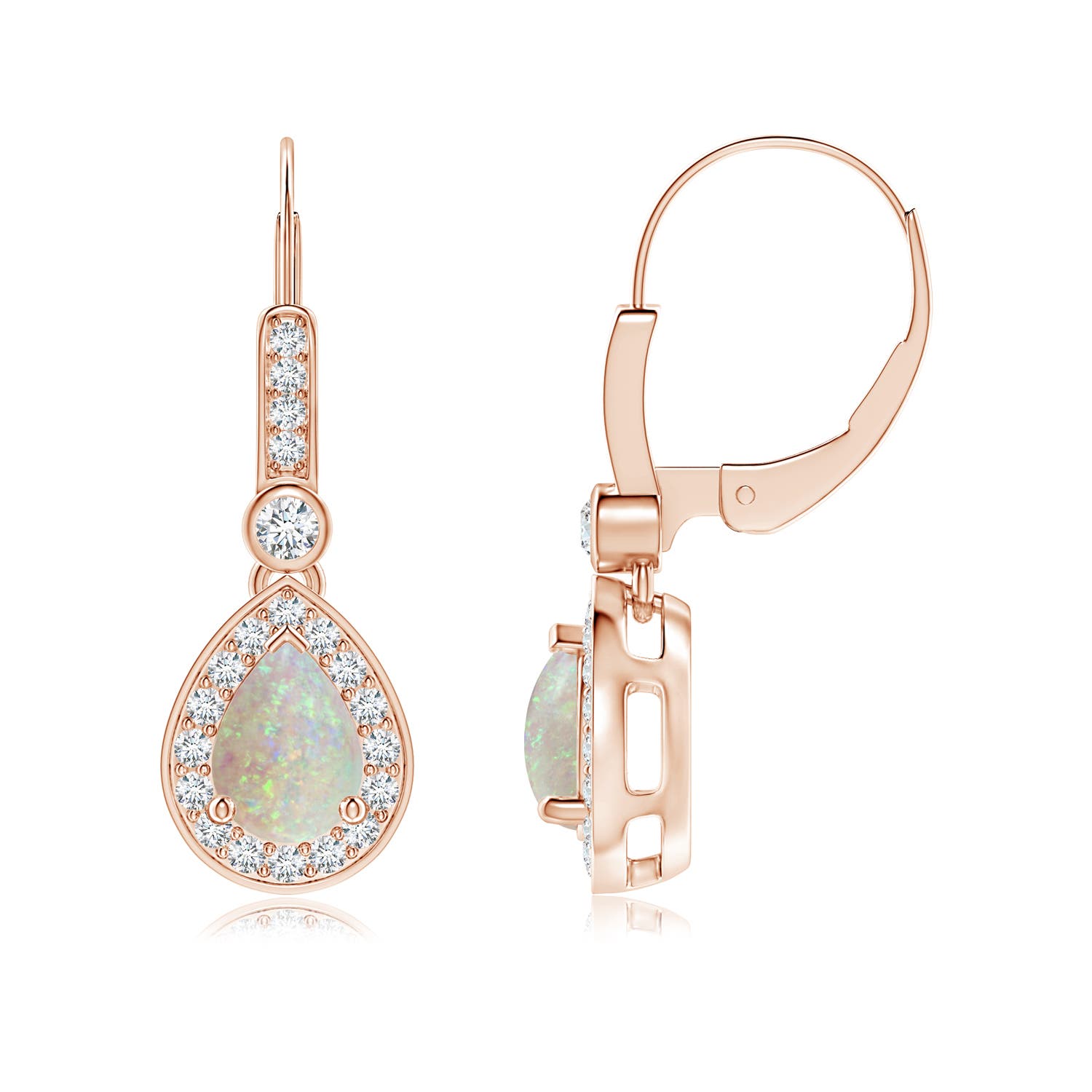 AAA - Opal / 1.3 CT / 14 KT Rose Gold