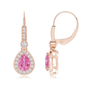 Pear AA Pink Sapphire