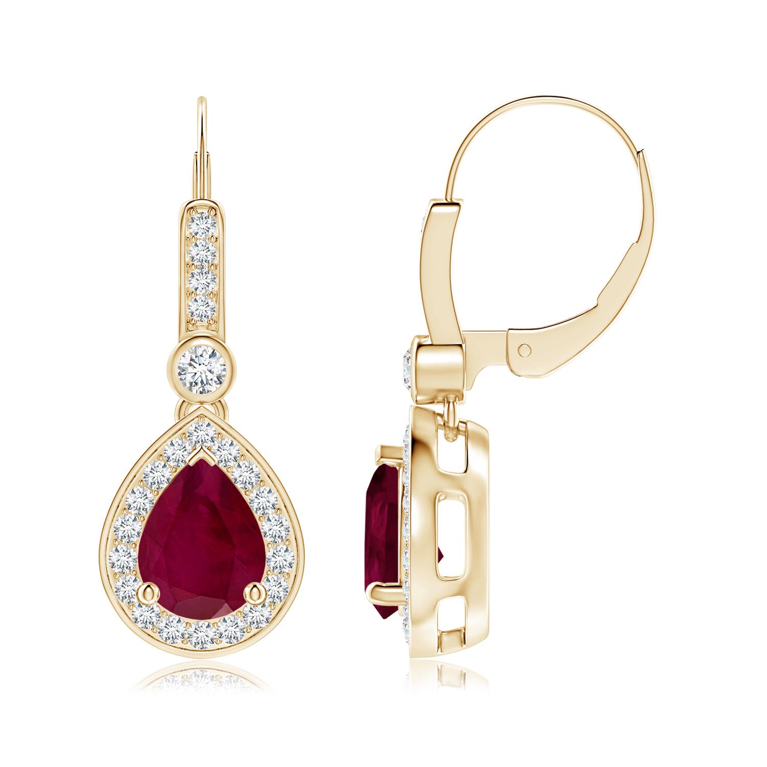 A - Ruby / 2.92 CT / 14 KT Yellow Gold