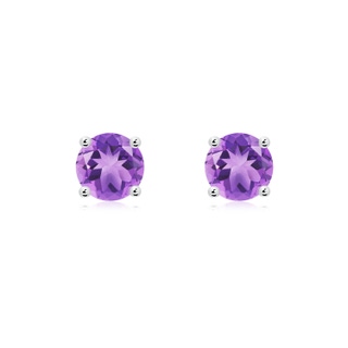 Round A Amethyst
