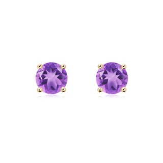 Round A Amethyst