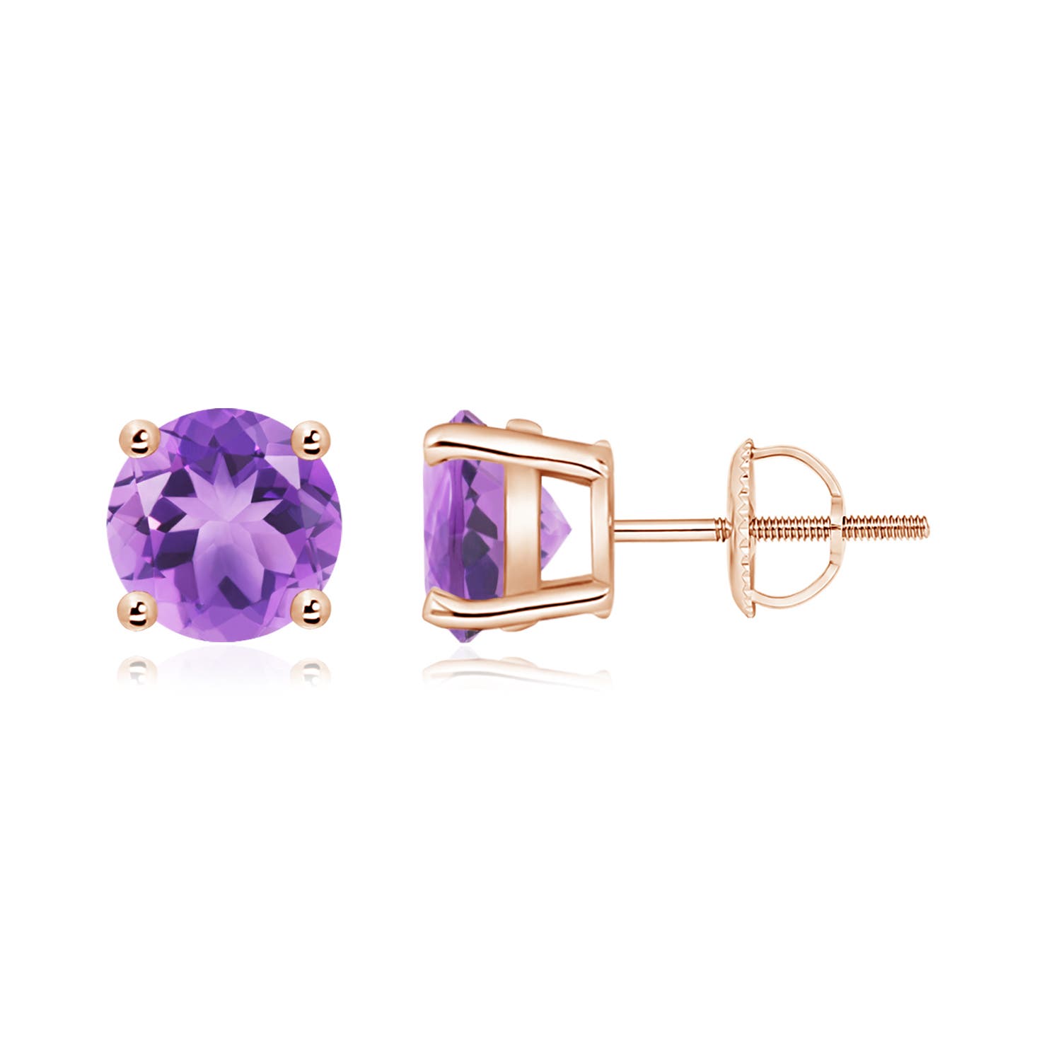 A - Amethyst / 2.3 CT / 14 KT Rose Gold