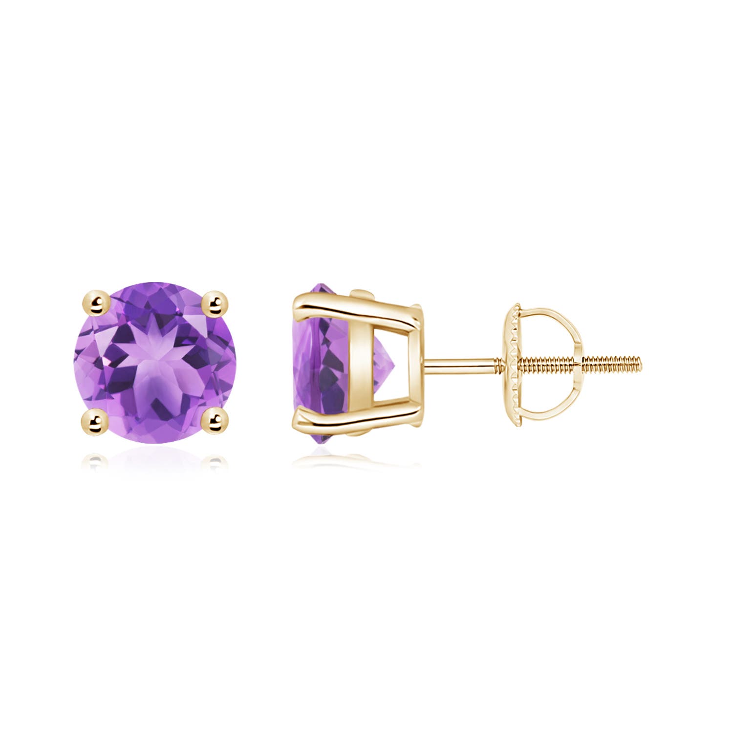 A - Amethyst / 2.3 CT / 14 KT Yellow Gold
