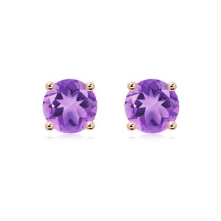 Round A Amethyst