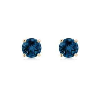 Round AAA London Blue Topaz