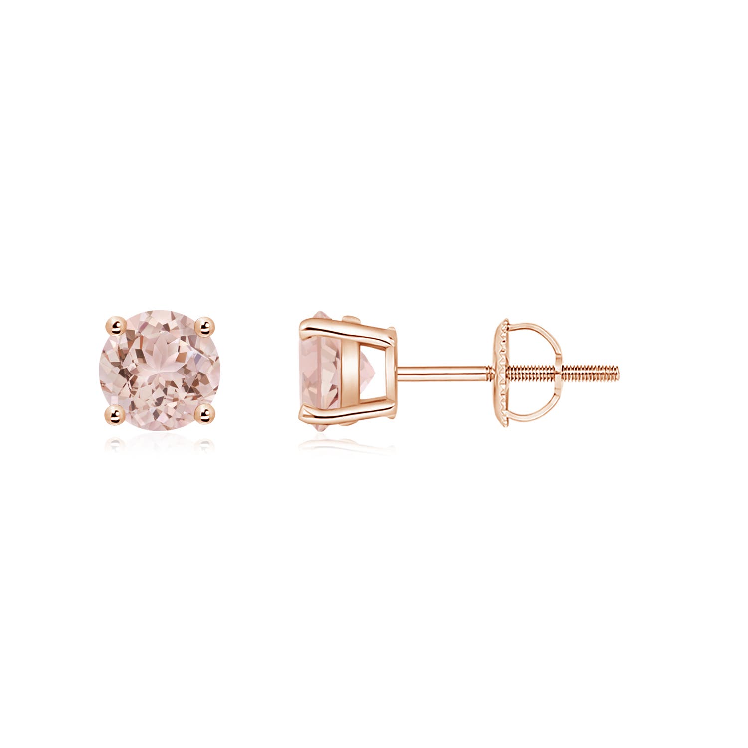 AAA - Morganite / 0.84 CT / 14 KT Rose Gold