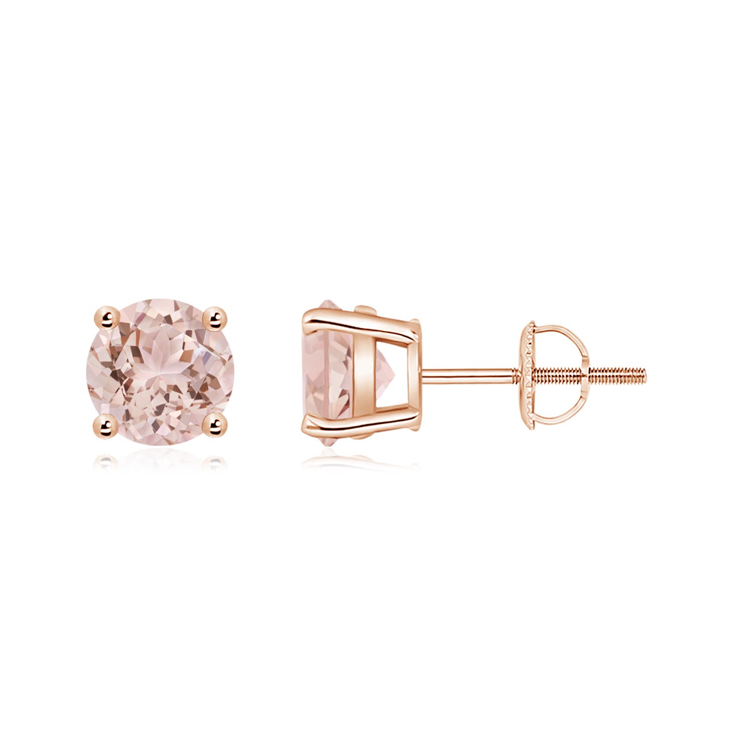 AAA - Morganite / 1.4 CT / 14 KT Rose Gold