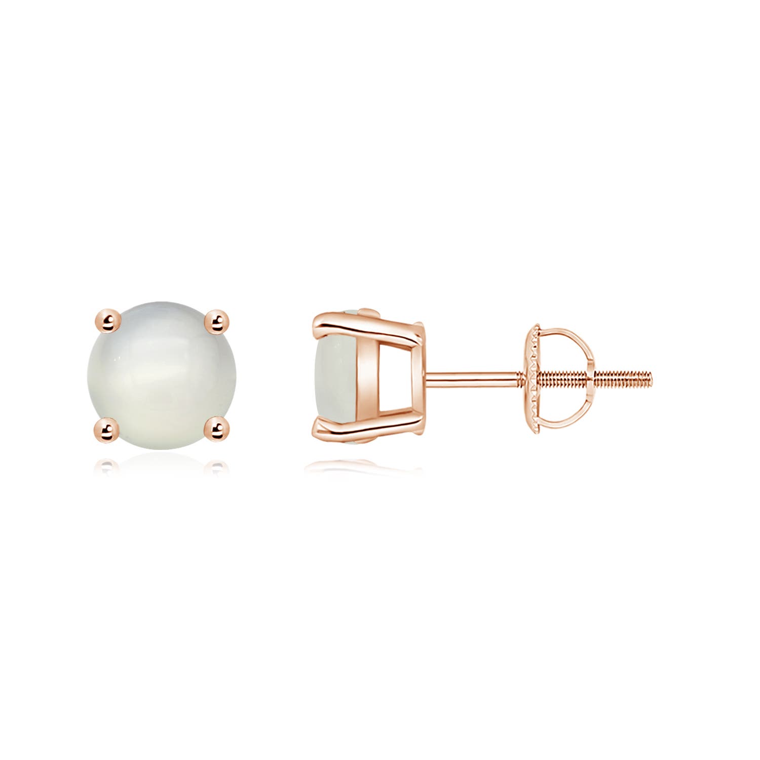 AAA - Moonstone / 1.6 CT / 14 KT Rose Gold