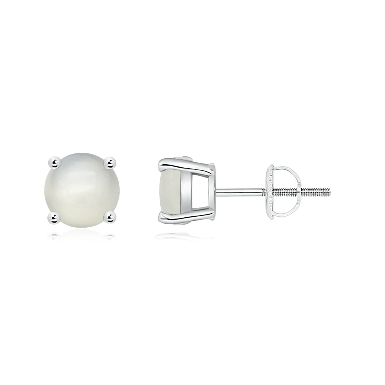 AAA - Moonstone / 1.6 CT / 14 KT White Gold