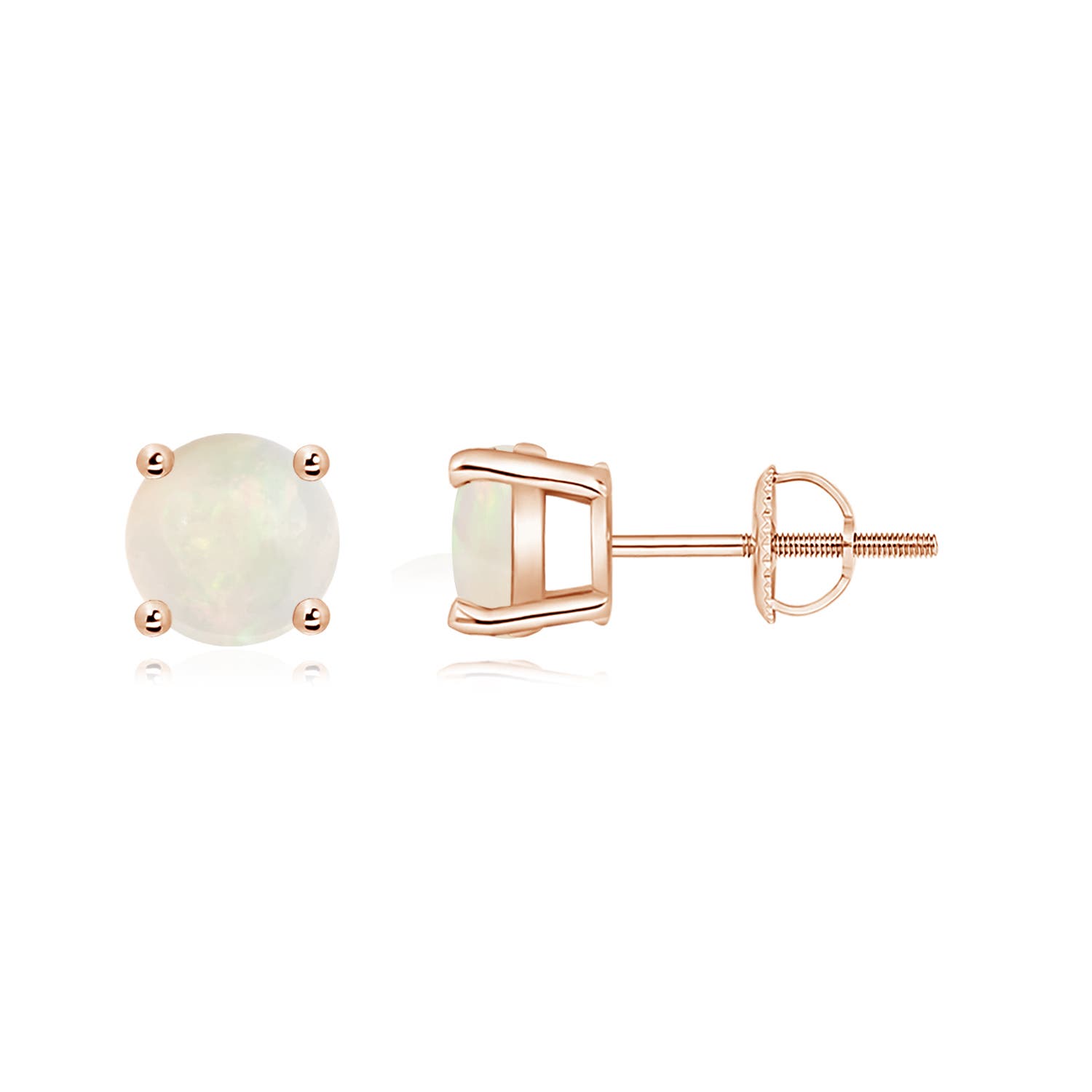 A - Opal / 1 CT / 14 KT Rose Gold