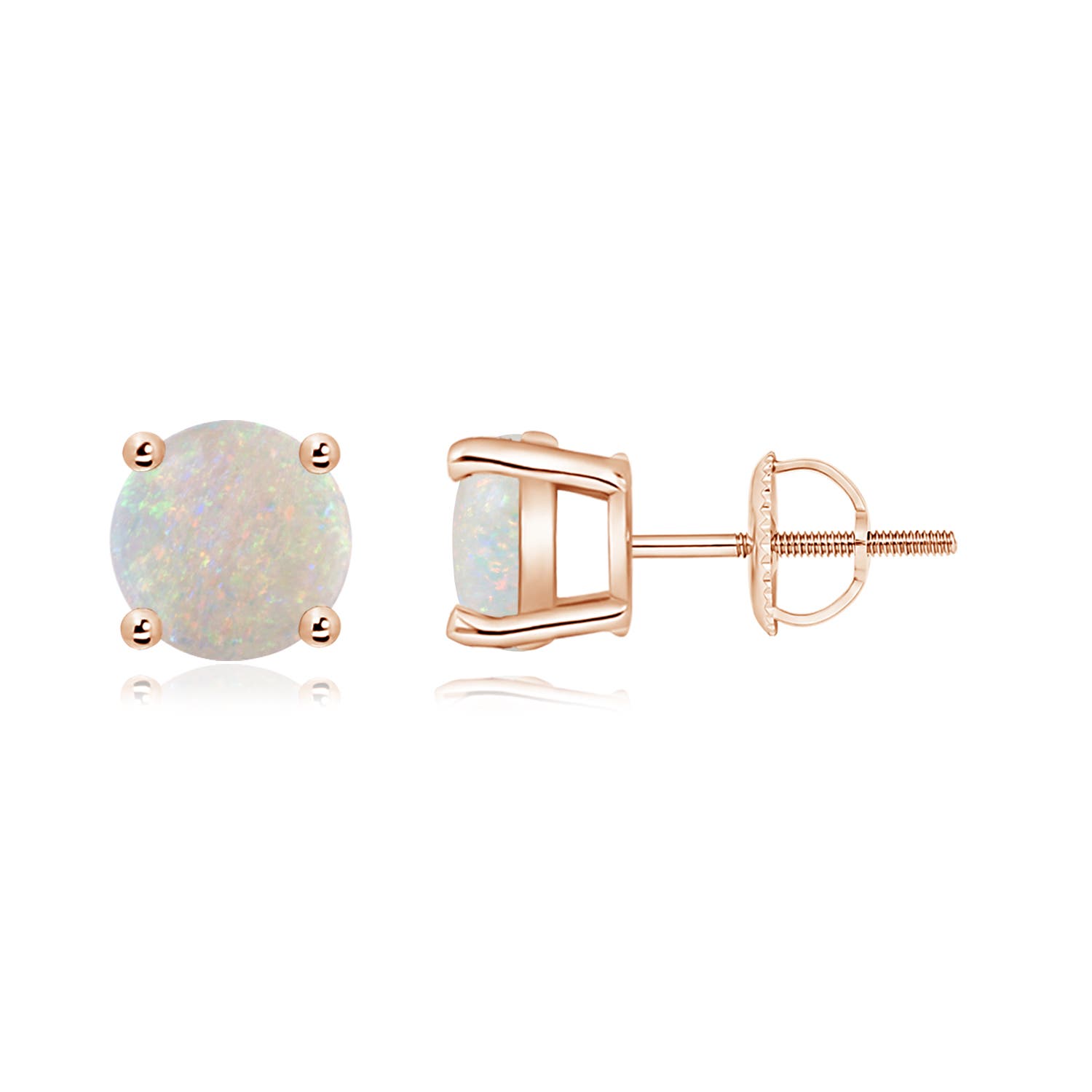 AA - Opal / 1.5 CT / 14 KT Rose Gold