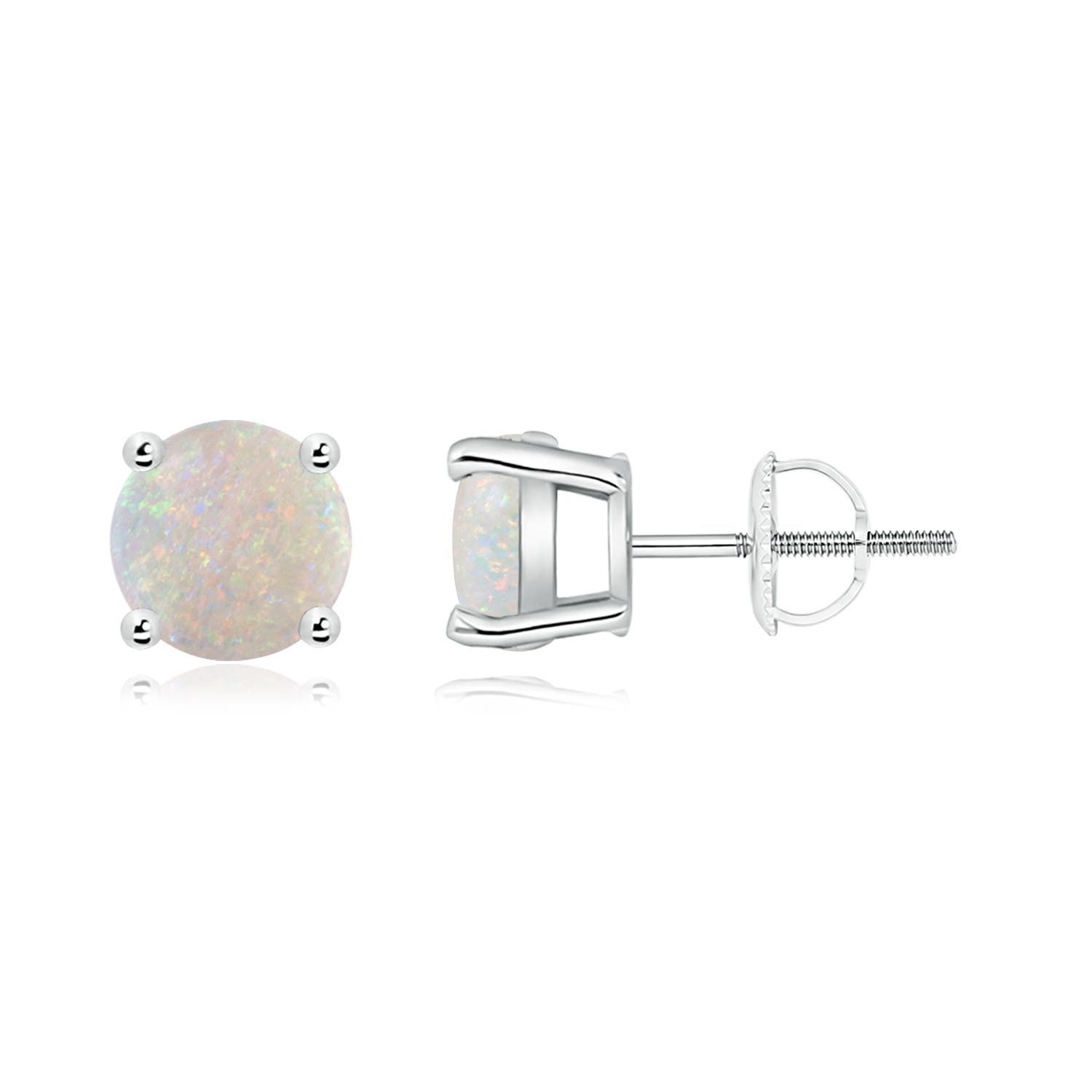 AA - Opal / 1.5 CT / 14 KT White Gold