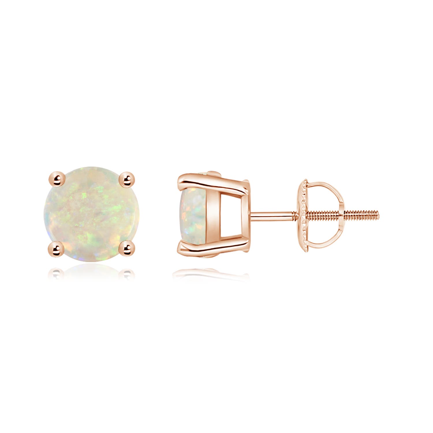 AAA - Opal / 1.5 CT / 14 KT Rose Gold