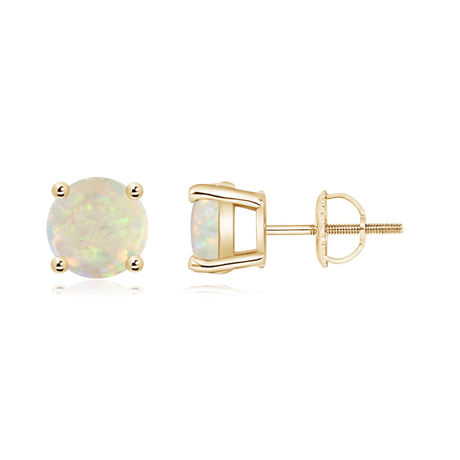 AAA - Opal / 1.5 CT / 14 KT Yellow Gold