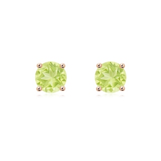 Round A Peridot