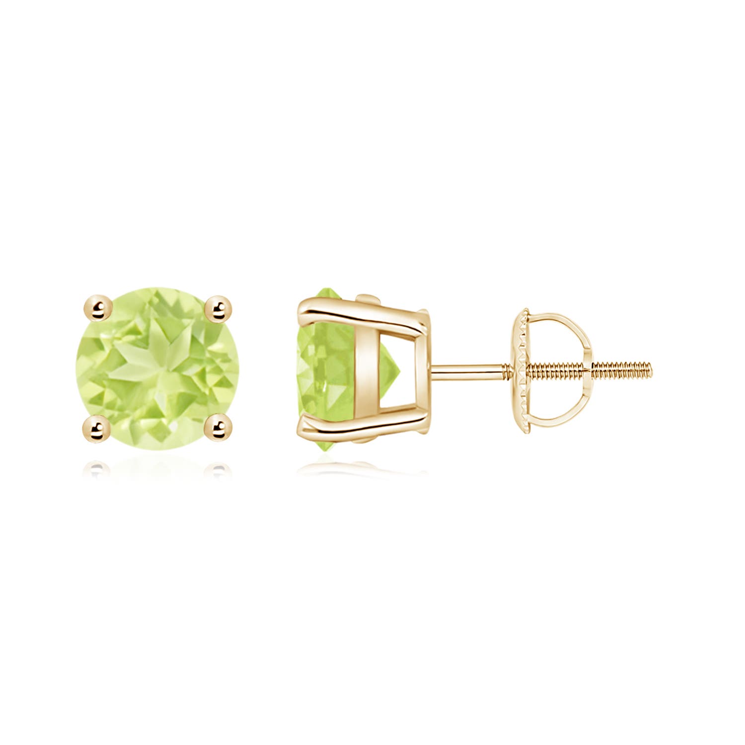 A - Peridot / 2.8 CT / 14 KT Yellow Gold