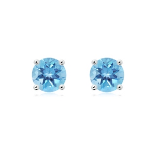 Round A Swiss Blue Topaz