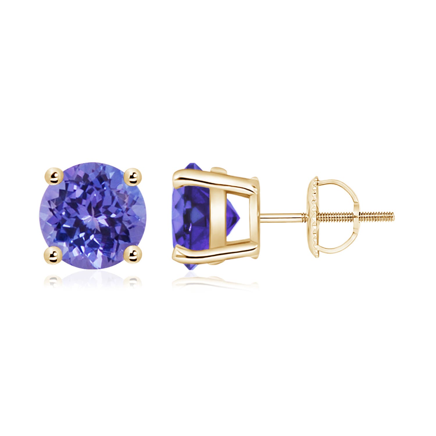 AA - Tanzanite / 3.6 CT / 14 KT Yellow Gold