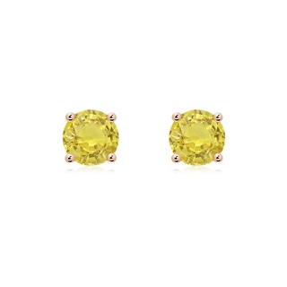 Round AA Yellow Sapphire