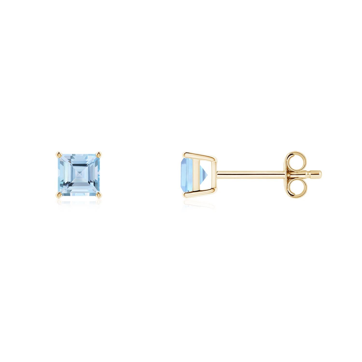 AAA - Aquamarine / 0.66 CT / 14 KT Yellow Gold