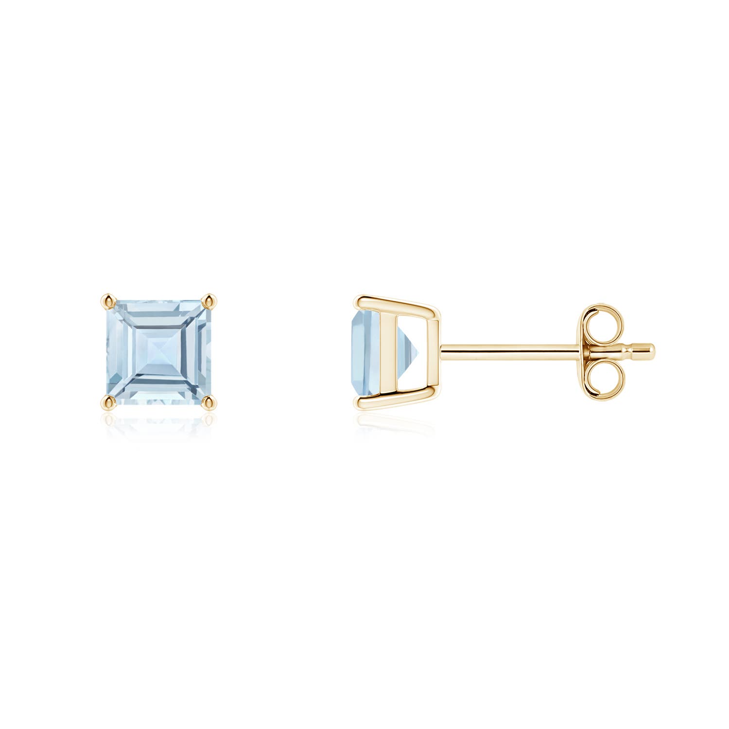 AA - Aquamarine / 1.1 CT / 14 KT Yellow Gold