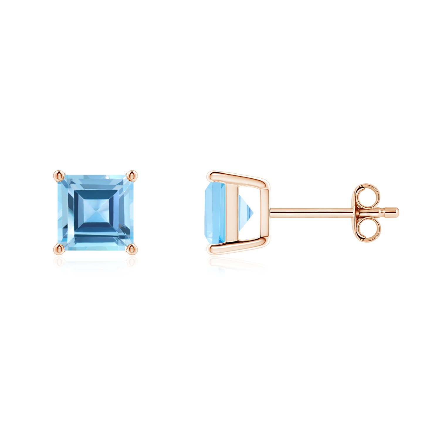 AA - Swiss Blue Topaz / 2.7 CT / 14 KT Rose Gold