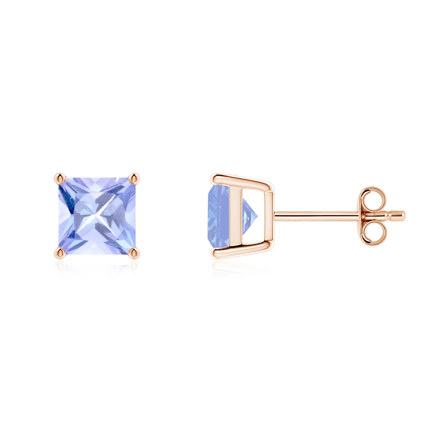 A - Tanzanite / 2.2 CT / 14 KT Rose Gold