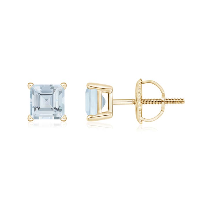 A - Aquamarine / 1.1 CT / 14 KT Yellow Gold