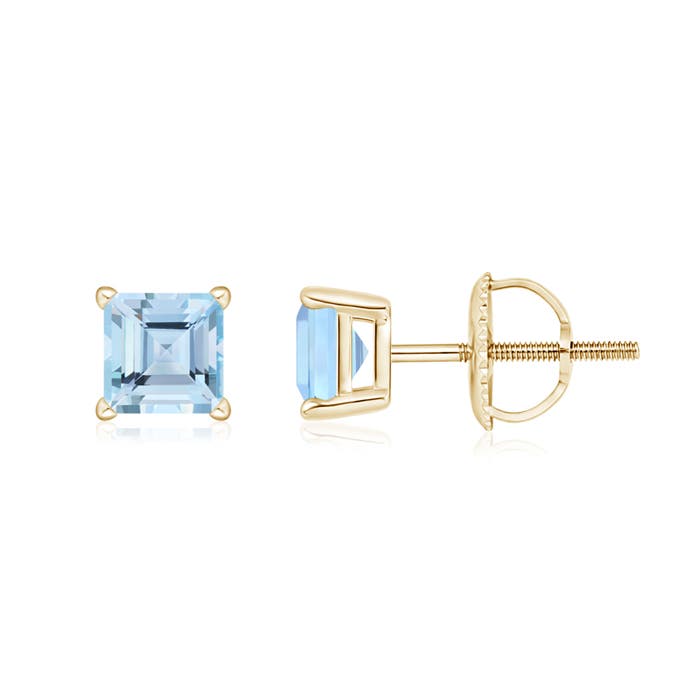 AAA - Aquamarine / 1.1 CT / 14 KT Yellow Gold