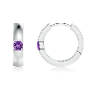 Round AA Amethyst