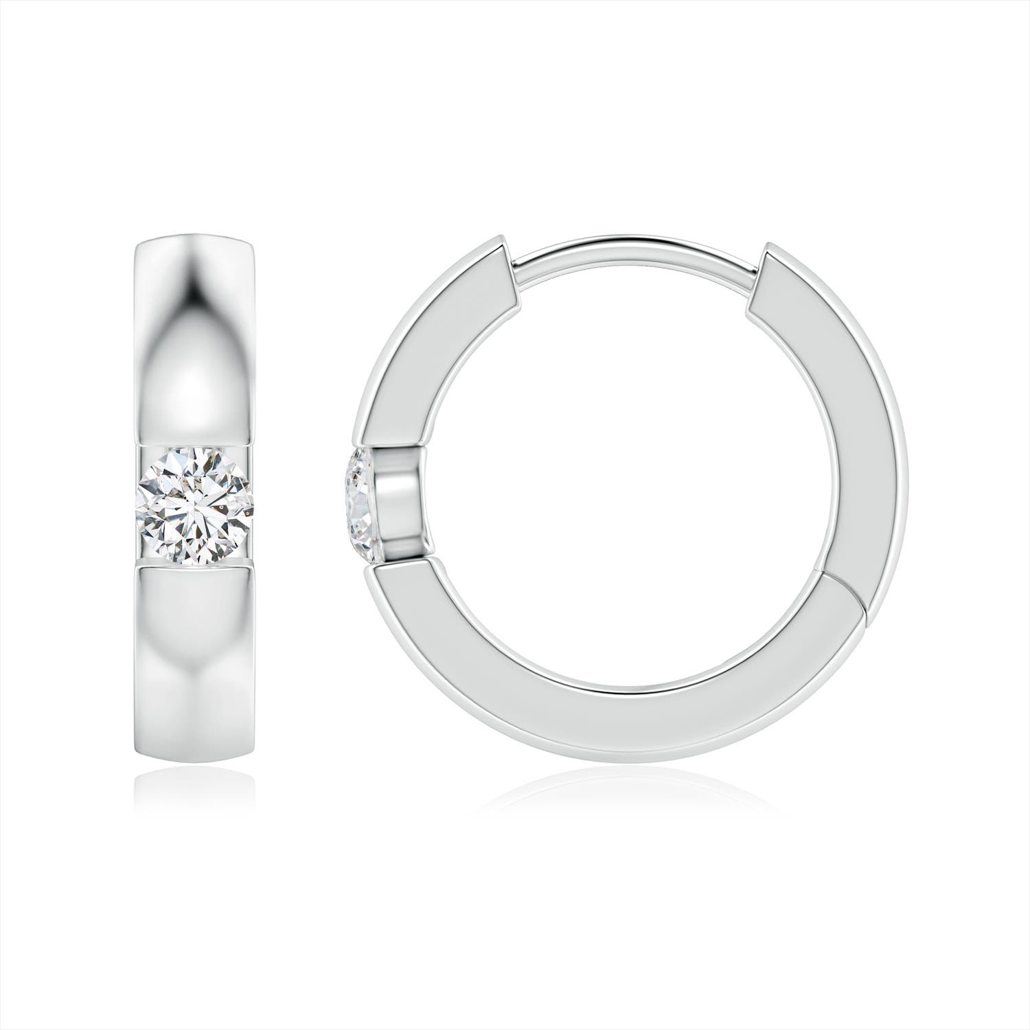 HSI2 / 0.14 CT / 14 KT White Gold