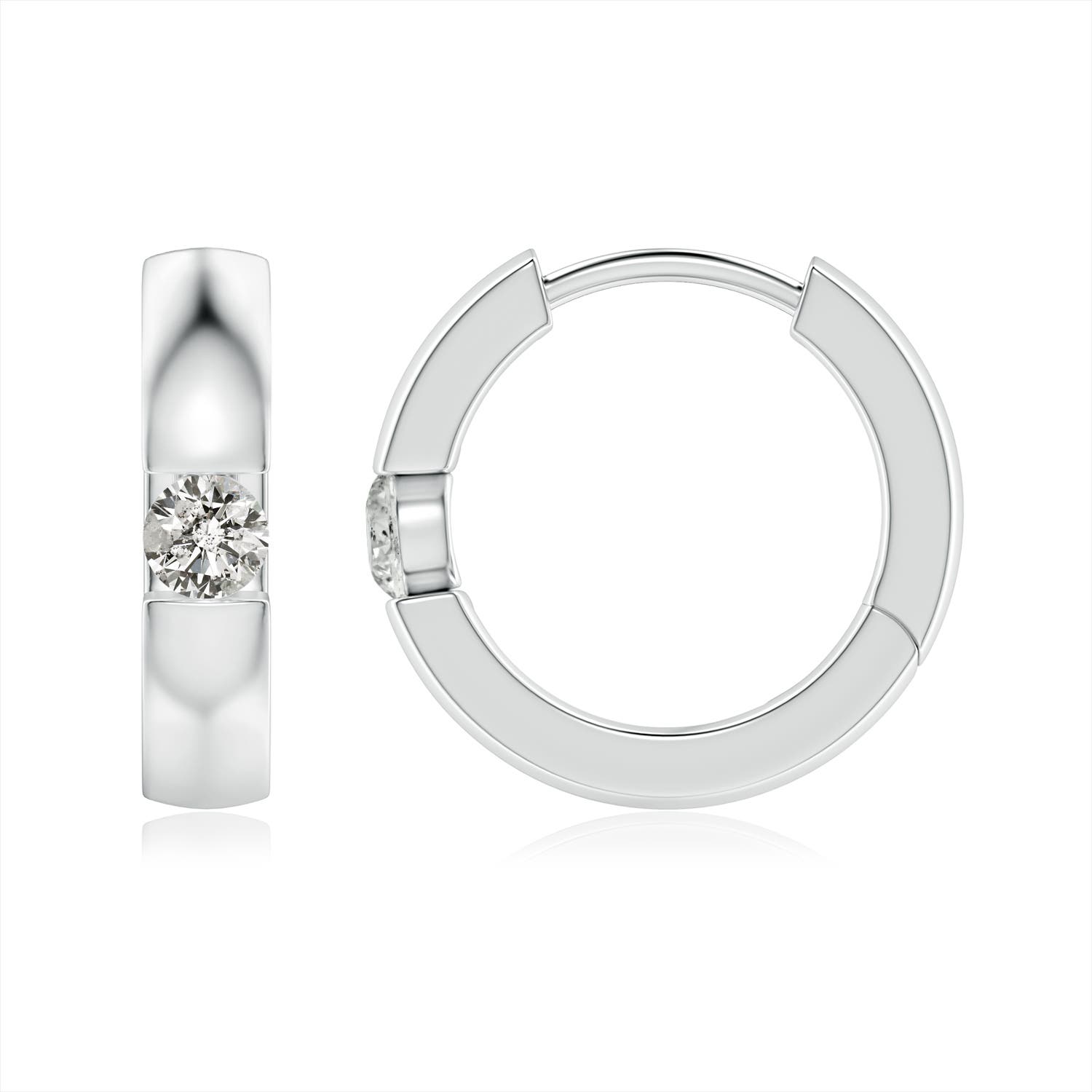 KI3 / 0.14 CT / 14 KT White Gold