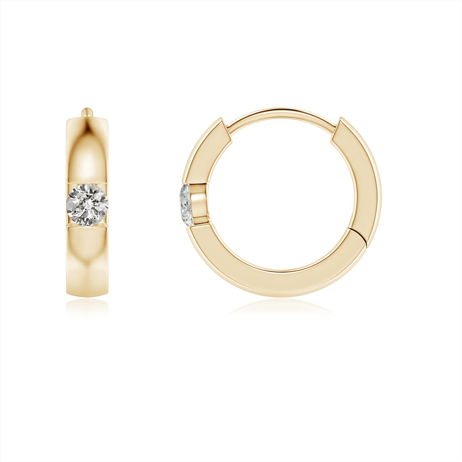 KI3 / 0.07 CT / 14 KT Yellow Gold