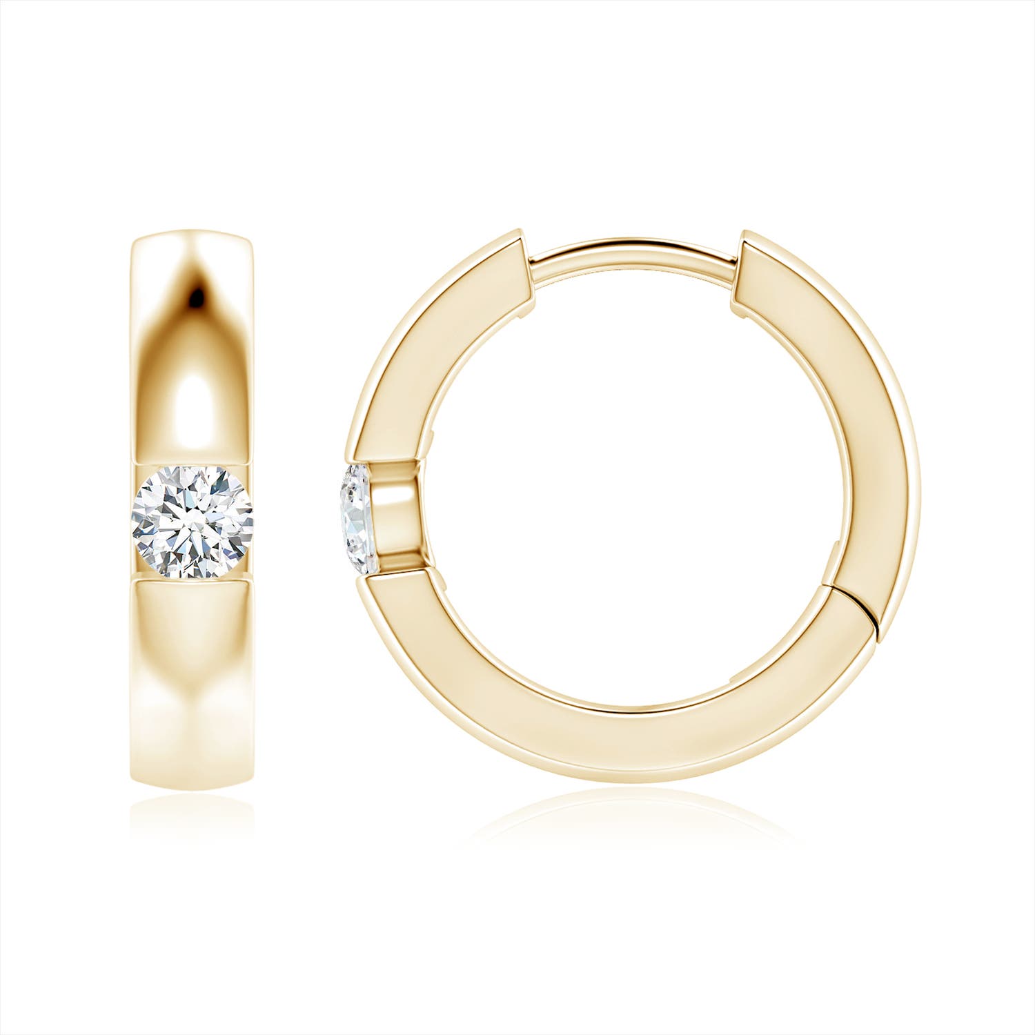 GVS2 / 0.21 CT / 14 KT Yellow Gold