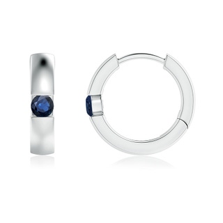 Round AA Blue Sapphire